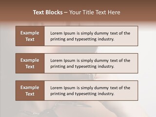Portrait Of Beautiful Woman With Glass Red Wine PowerPoint Template