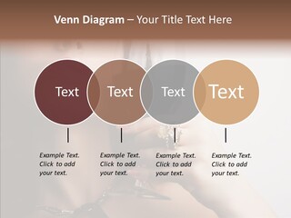 Portrait Of Beautiful Woman With Glass Red Wine PowerPoint Template