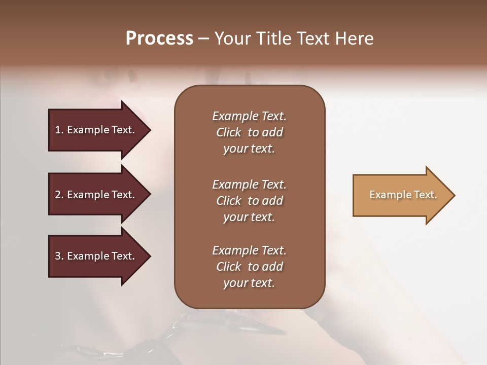 Portrait Of Beautiful Woman With Glass Red Wine PowerPoint Template