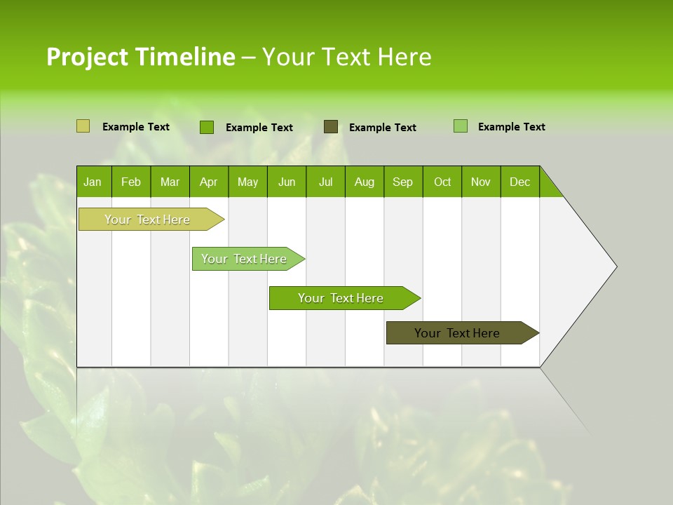 Close Leafy Harvest PowerPoint Template