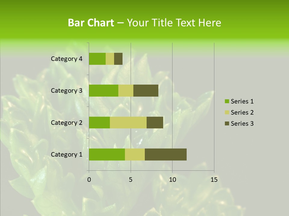 Close Leafy Harvest PowerPoint Template
