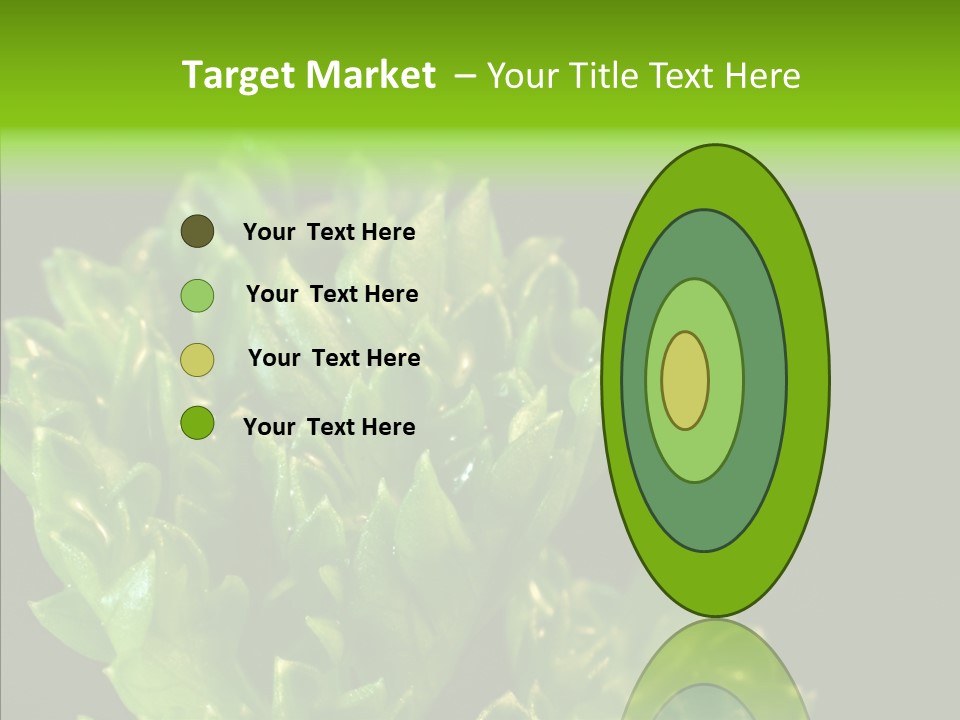 Close Leafy Harvest PowerPoint Template