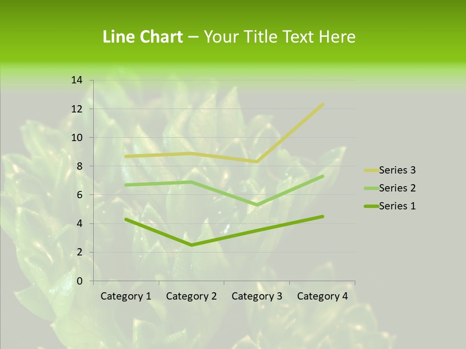 Close Leafy Harvest PowerPoint Template