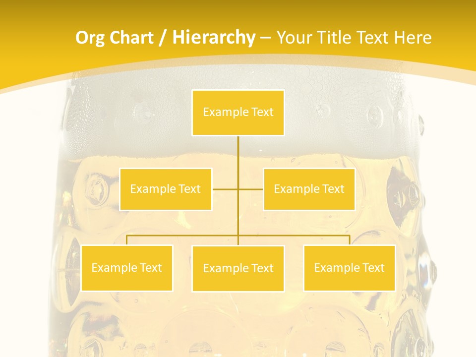 Background Drink Golden PowerPoint Template