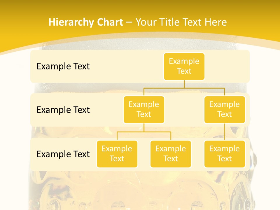 Background Drink Golden PowerPoint Template