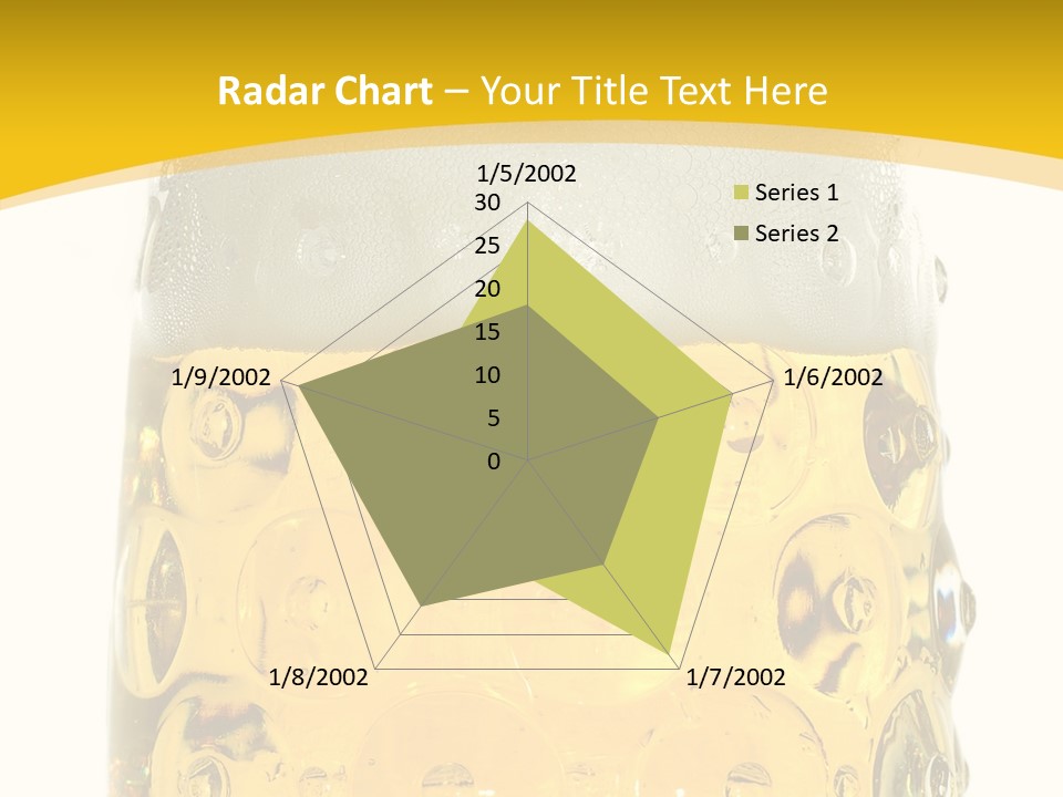 Background Drink Golden PowerPoint Template