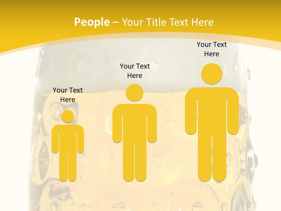 Background Drink Golden PowerPoint Template