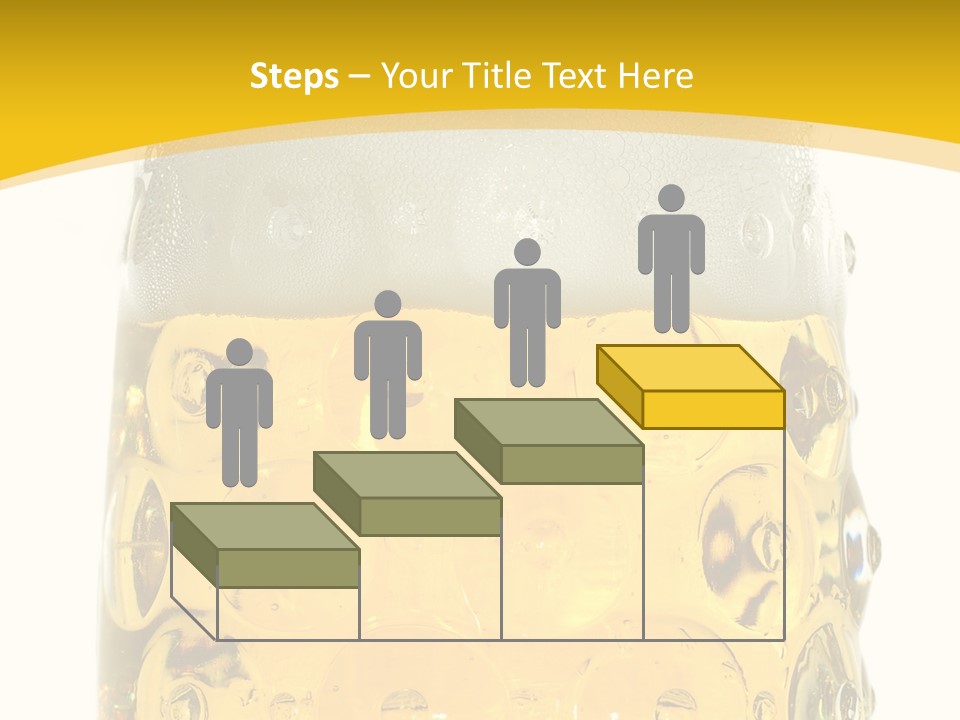 Background Drink Golden PowerPoint Template