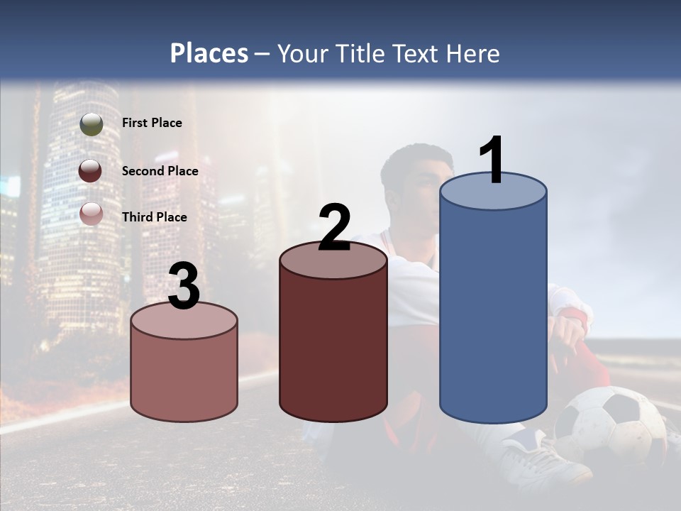 Way Soccer Progress PowerPoint Template