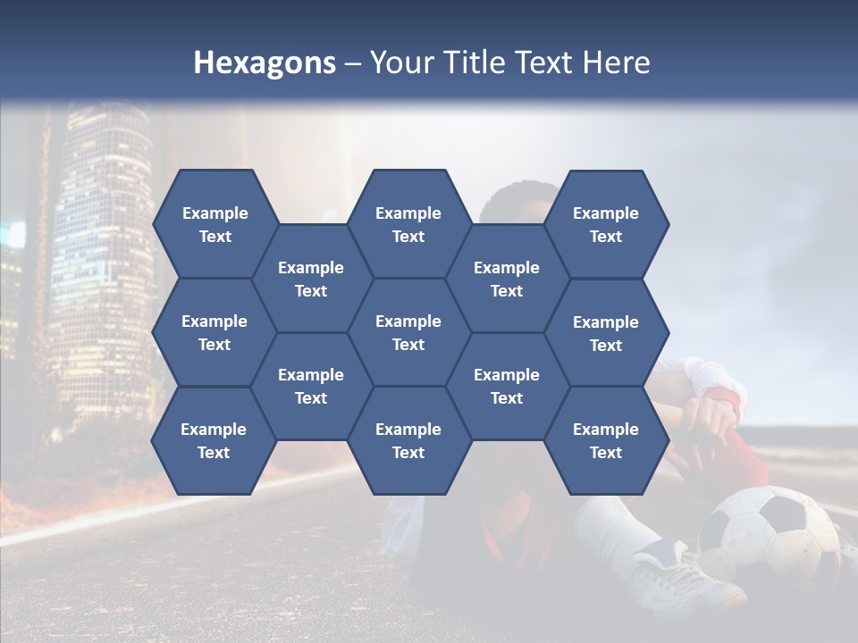 Way Soccer Progress PowerPoint Template