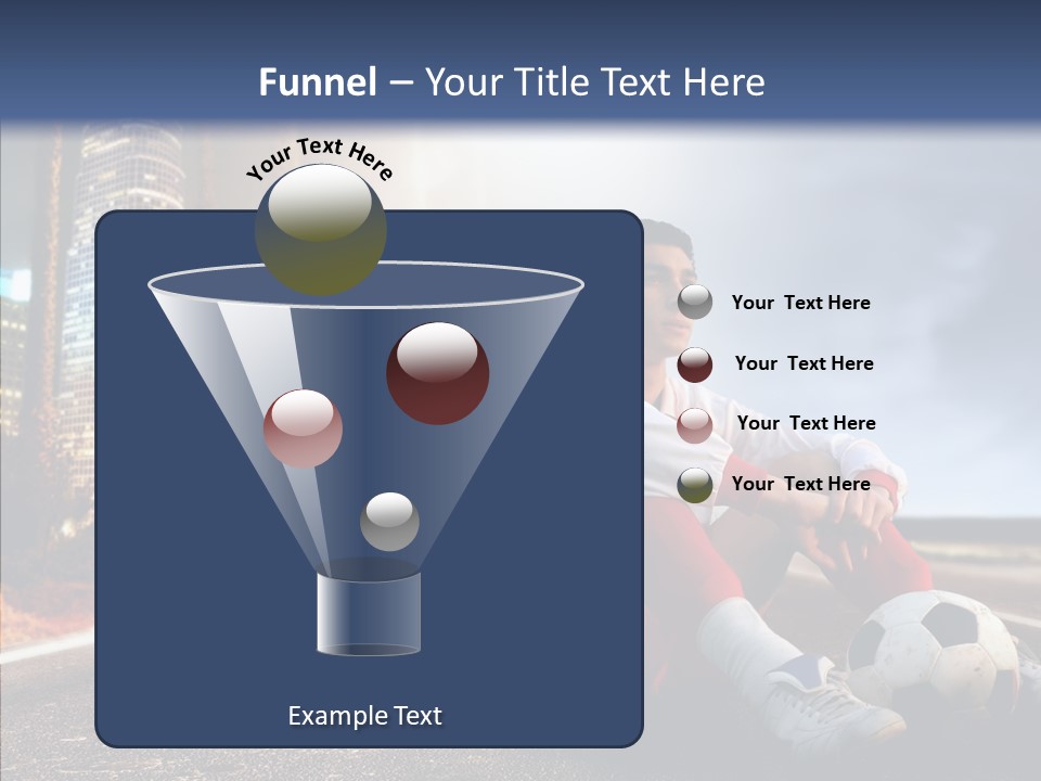 Way Soccer Progress PowerPoint Template