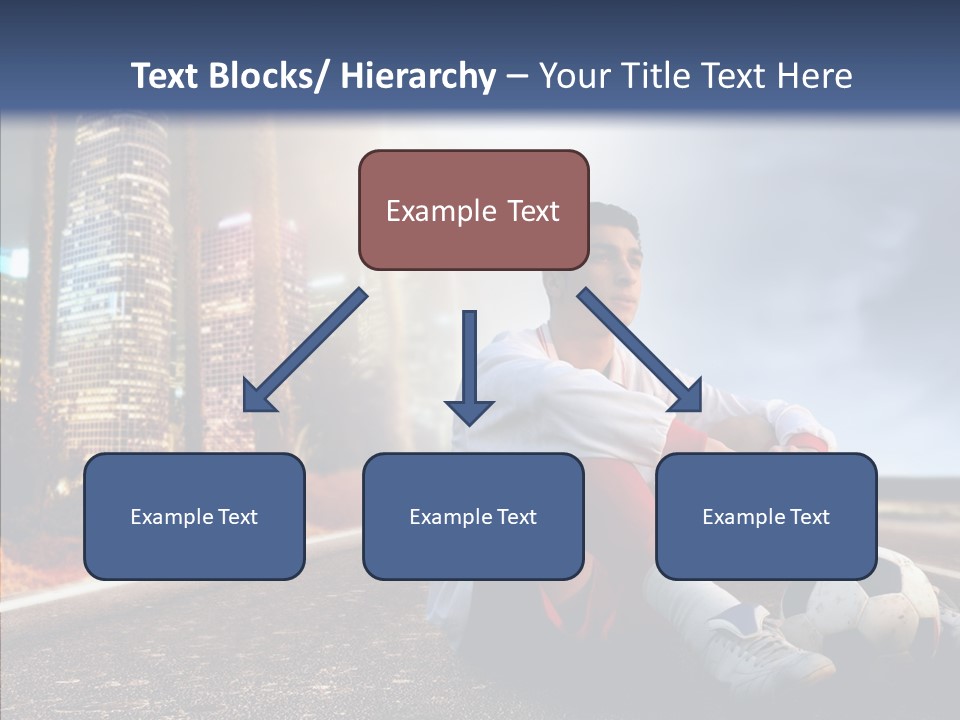 Way Soccer Progress PowerPoint Template