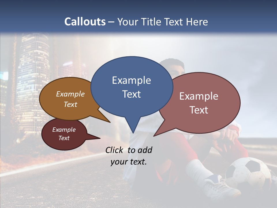 Way Soccer Progress PowerPoint Template