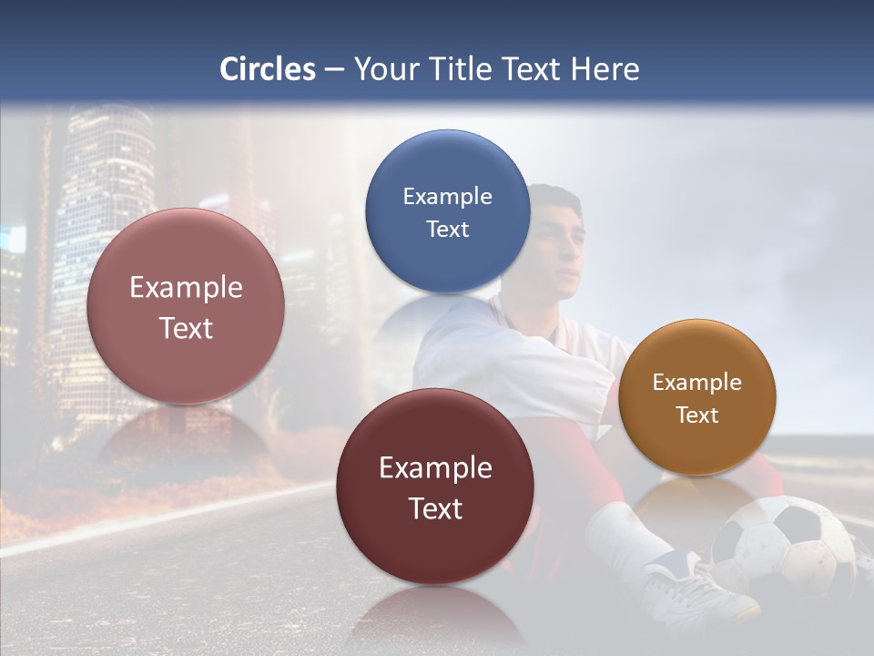 Way Soccer Progress PowerPoint Template