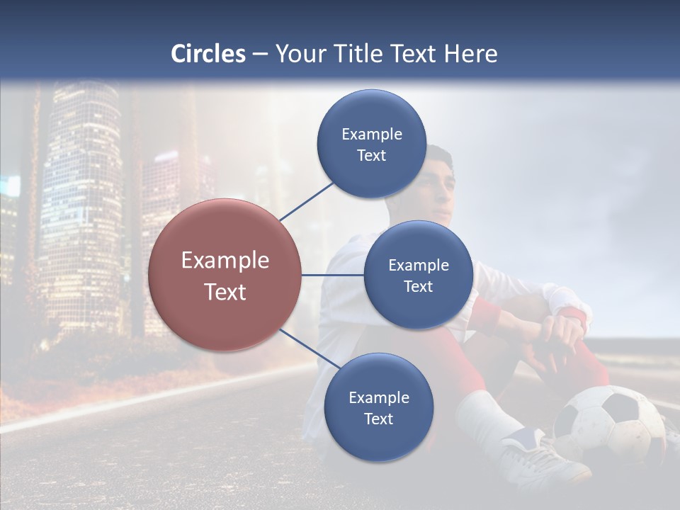 Way Soccer Progress PowerPoint Template