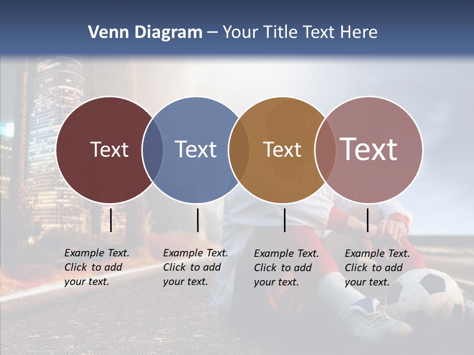 Way Soccer Progress PowerPoint Template
