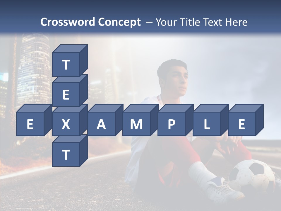 Way Soccer Progress PowerPoint Template