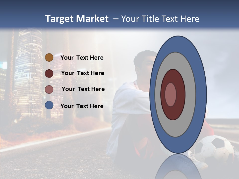 Way Soccer Progress PowerPoint Template