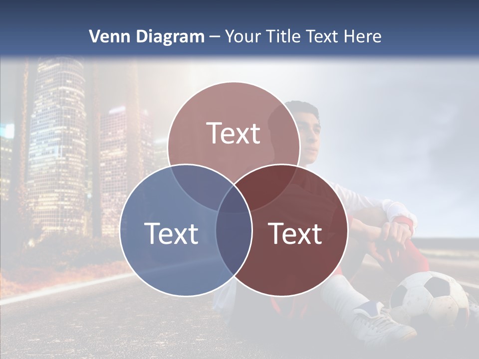 Way Soccer Progress PowerPoint Template