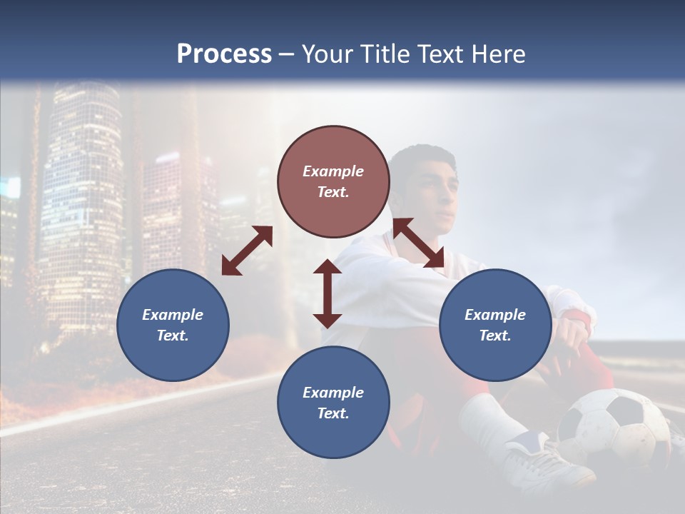 Way Soccer Progress PowerPoint Template