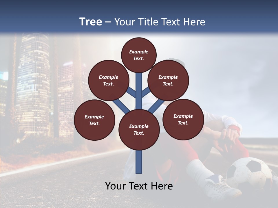 Way Soccer Progress PowerPoint Template