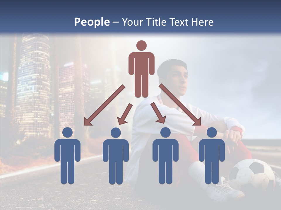 Way Soccer Progress PowerPoint Template