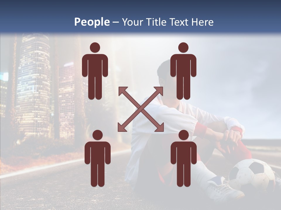 Way Soccer Progress PowerPoint Template