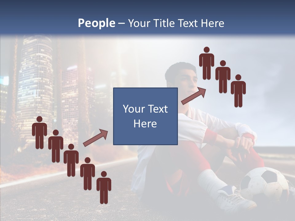 Way Soccer Progress PowerPoint Template