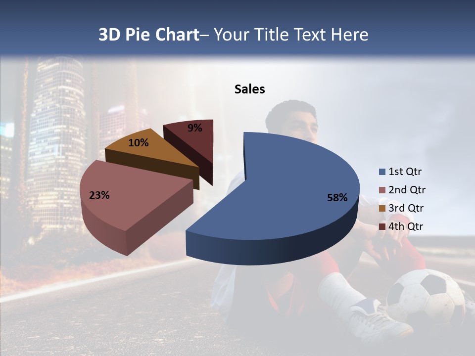 Way Soccer Progress PowerPoint Template