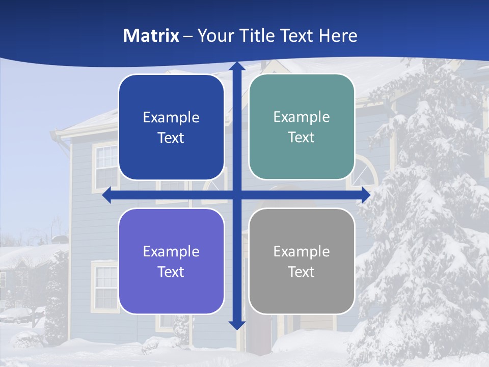 Tree Mortgage Real Estate PowerPoint Template
