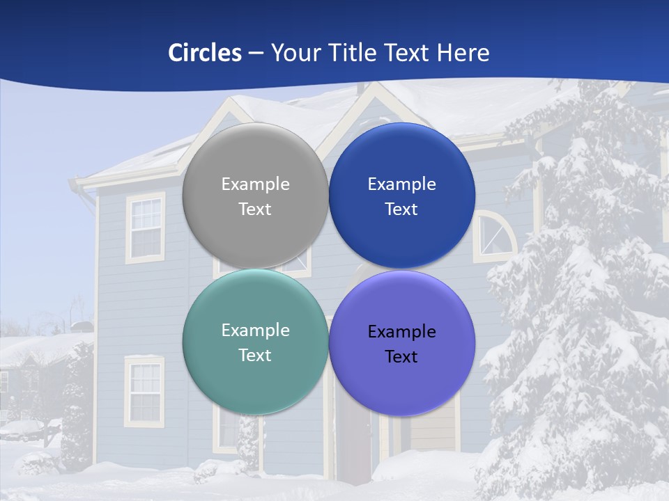 Tree Mortgage Real Estate PowerPoint Template