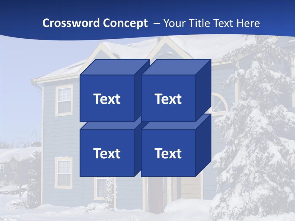 Tree Mortgage Real Estate PowerPoint Template