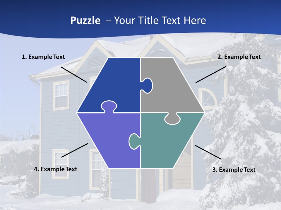 Tree Mortgage Real Estate PowerPoint Template