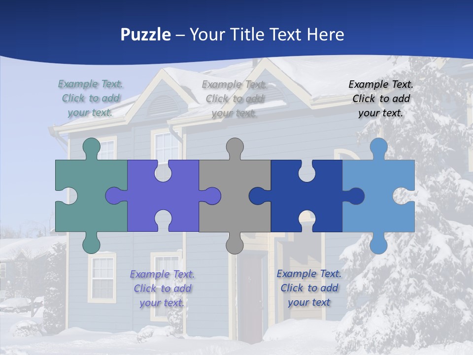 Tree Mortgage Real Estate PowerPoint Template