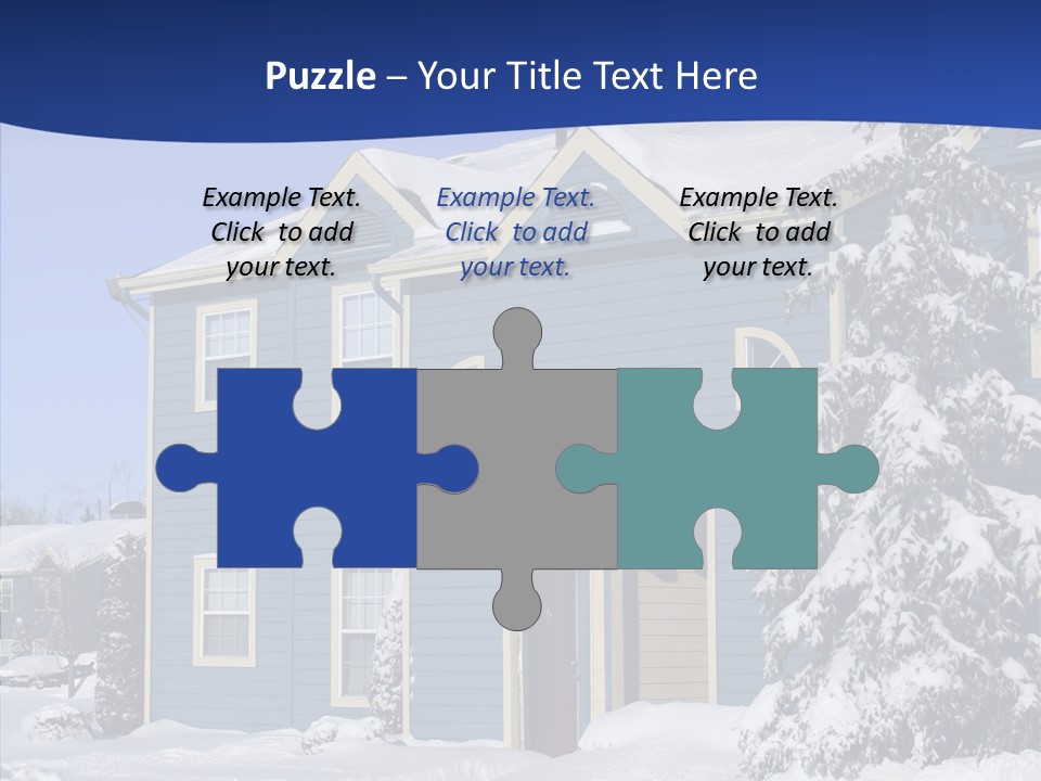 Tree Mortgage Real Estate PowerPoint Template