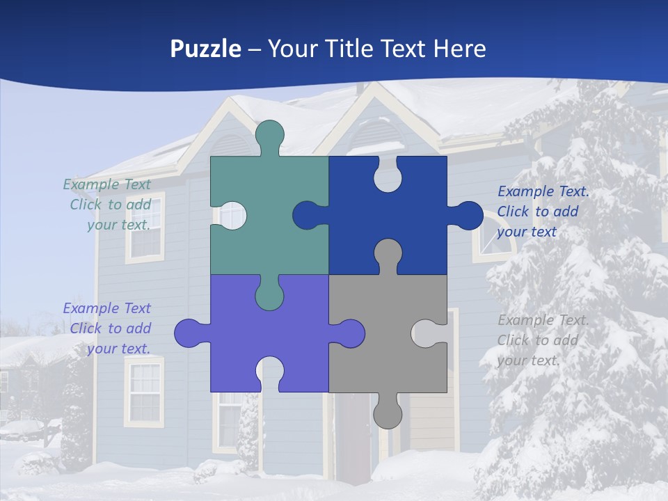 Tree Mortgage Real Estate PowerPoint Template