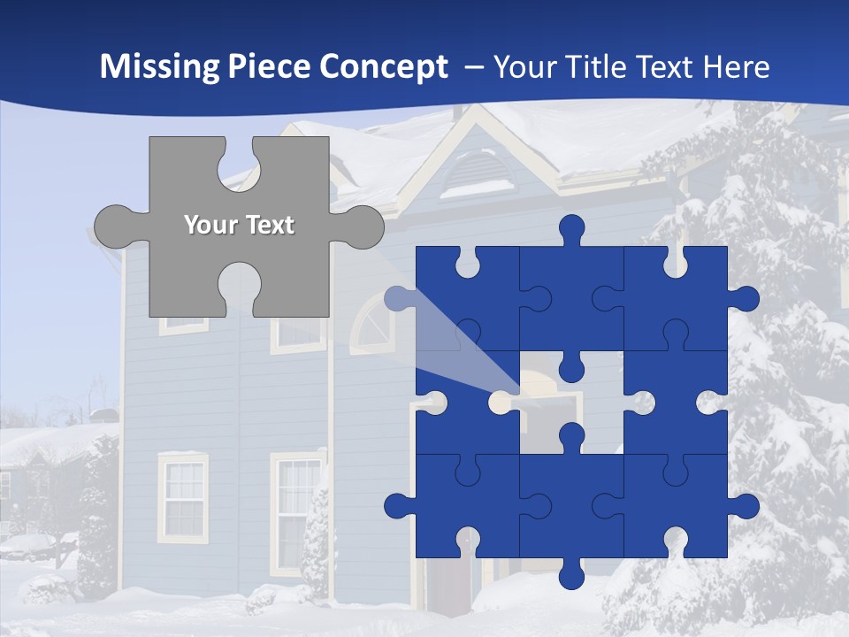 Tree Mortgage Real Estate PowerPoint Template