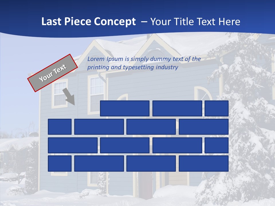 Tree Mortgage Real Estate PowerPoint Template