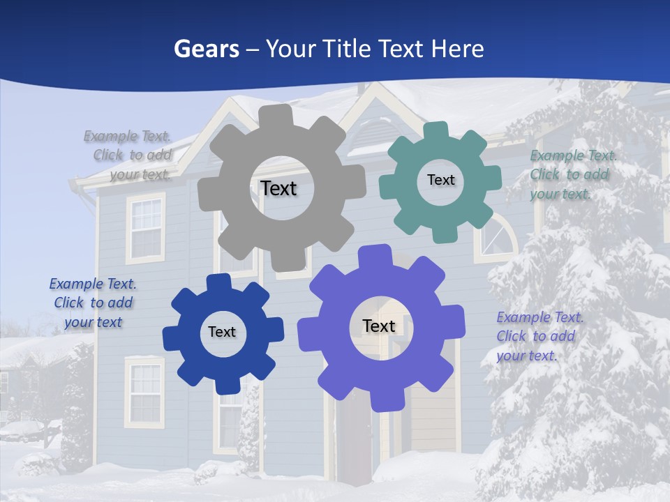 Tree Mortgage Real Estate PowerPoint Template