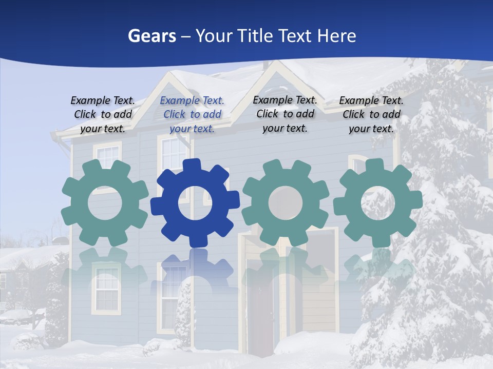 Tree Mortgage Real Estate PowerPoint Template