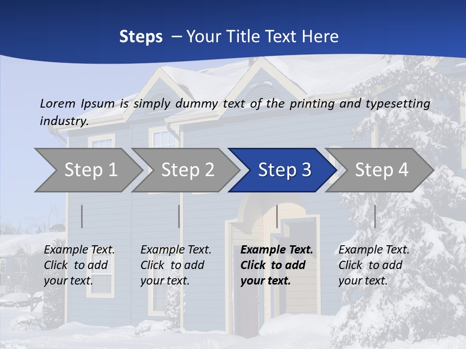 Tree Mortgage Real Estate PowerPoint Template