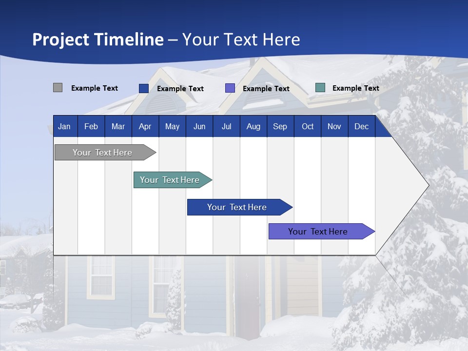 Tree Mortgage Real Estate PowerPoint Template