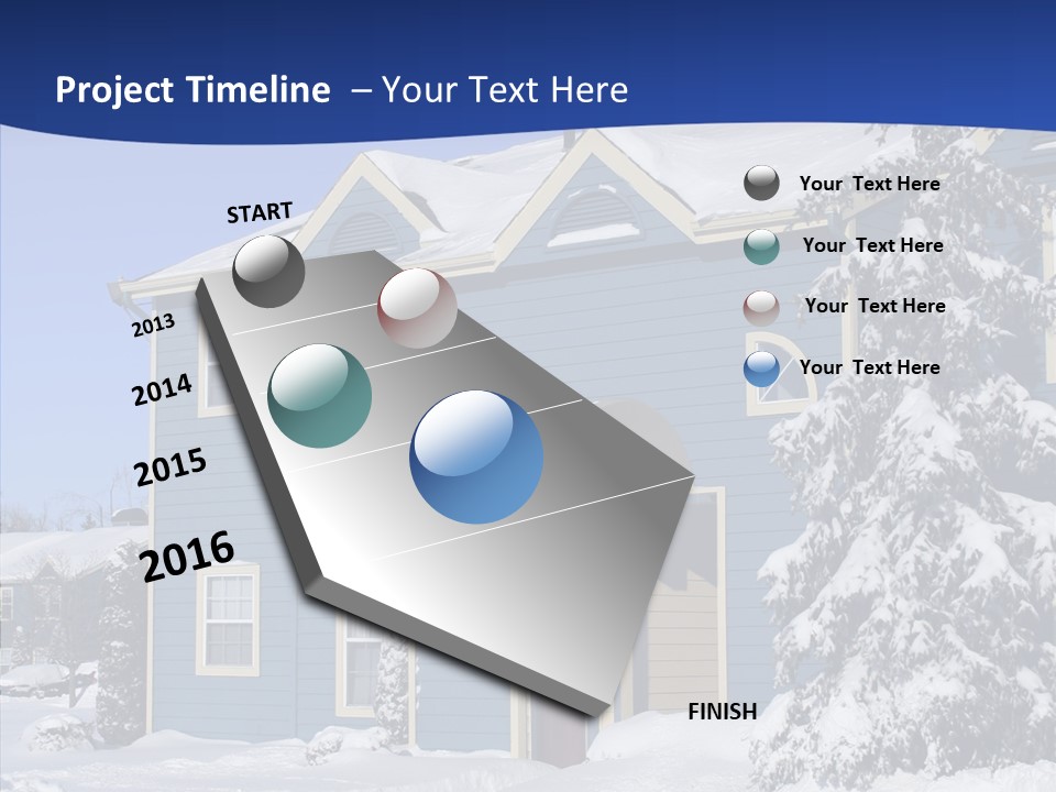 Tree Mortgage Real Estate PowerPoint Template