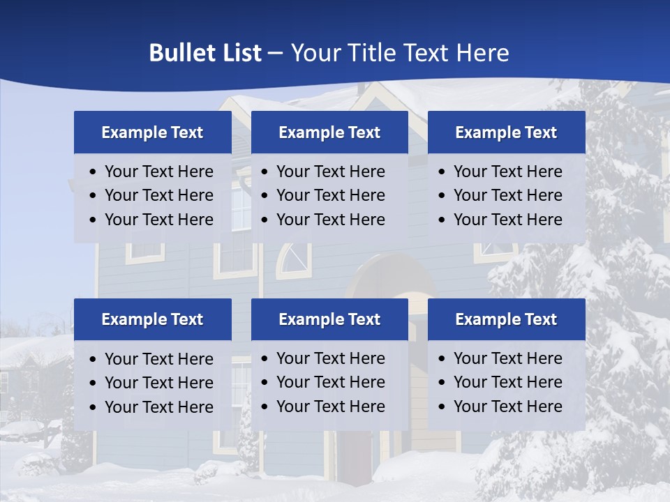 Tree Mortgage Real Estate PowerPoint Template