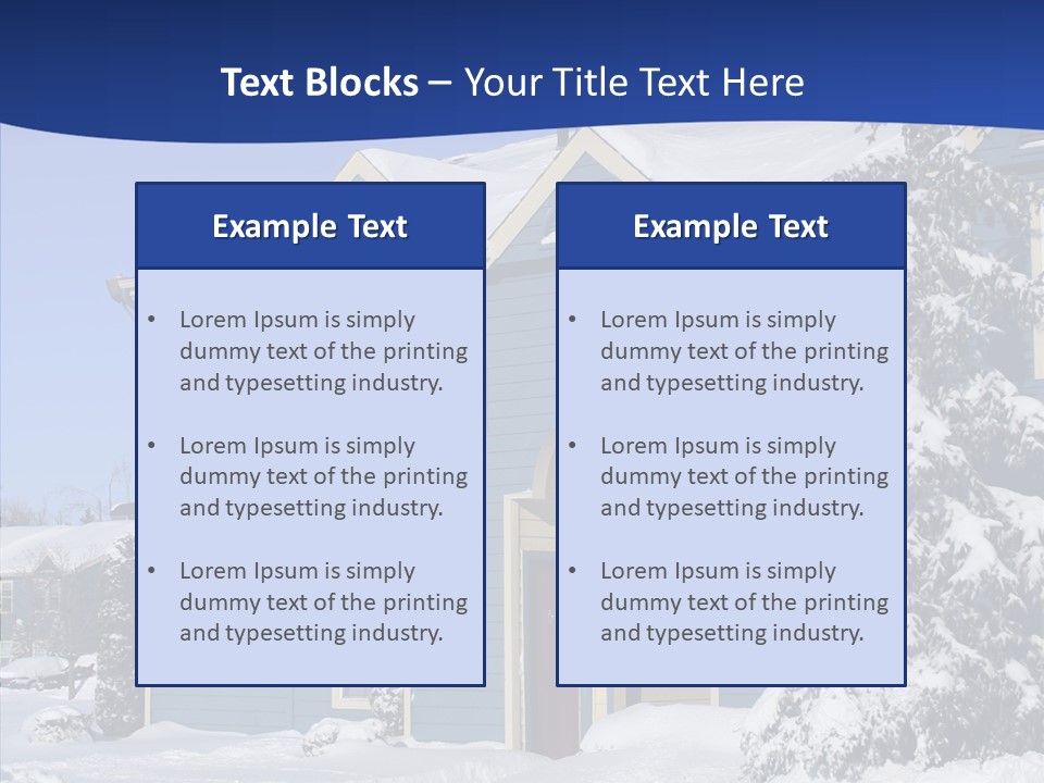 Tree Mortgage Real Estate PowerPoint Template