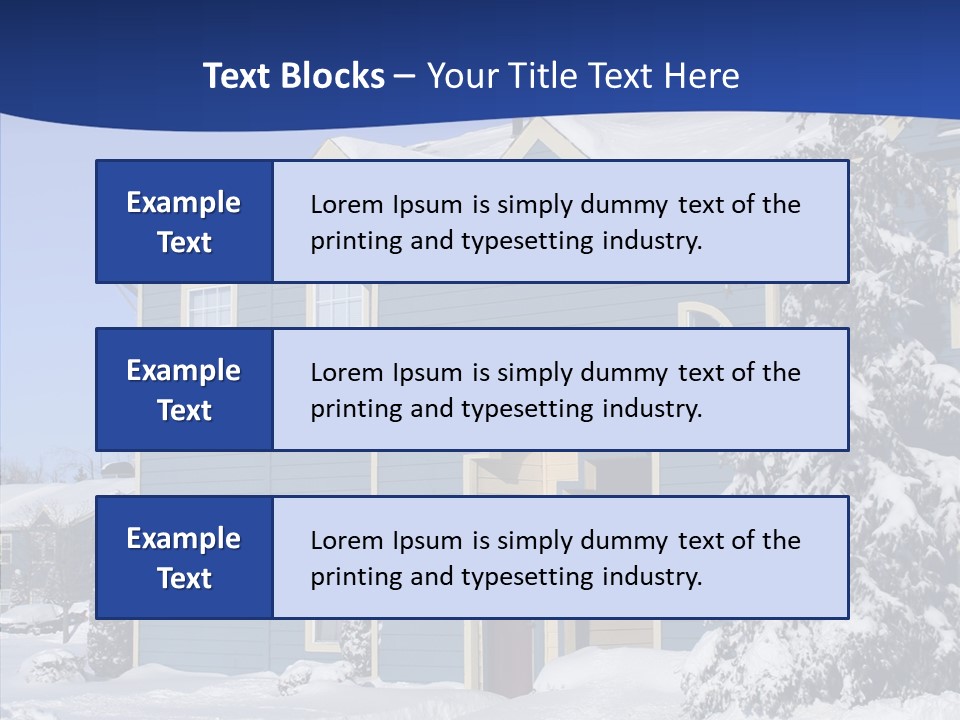 Tree Mortgage Real Estate PowerPoint Template