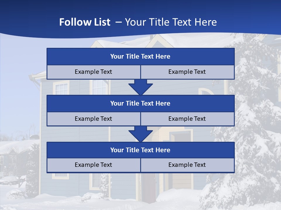 Tree Mortgage Real Estate PowerPoint Template