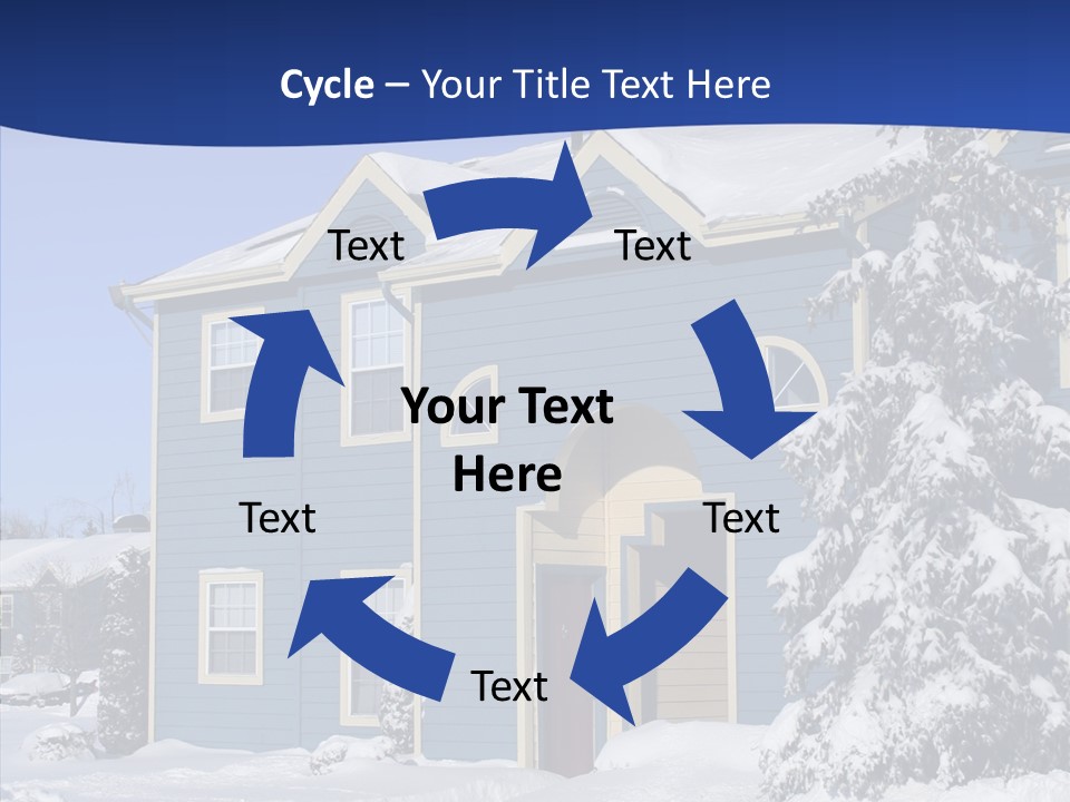 Tree Mortgage Real Estate PowerPoint Template