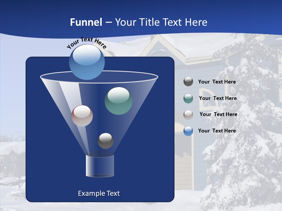 Tree Mortgage Real Estate PowerPoint Template
