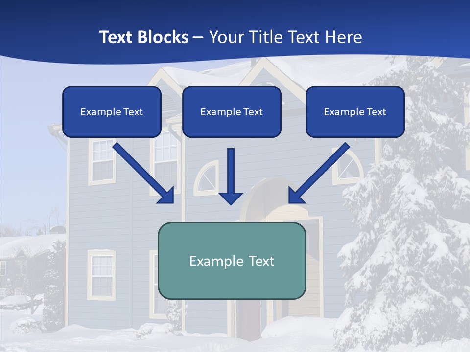 Tree Mortgage Real Estate PowerPoint Template